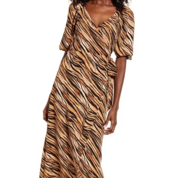 leith wrap dress